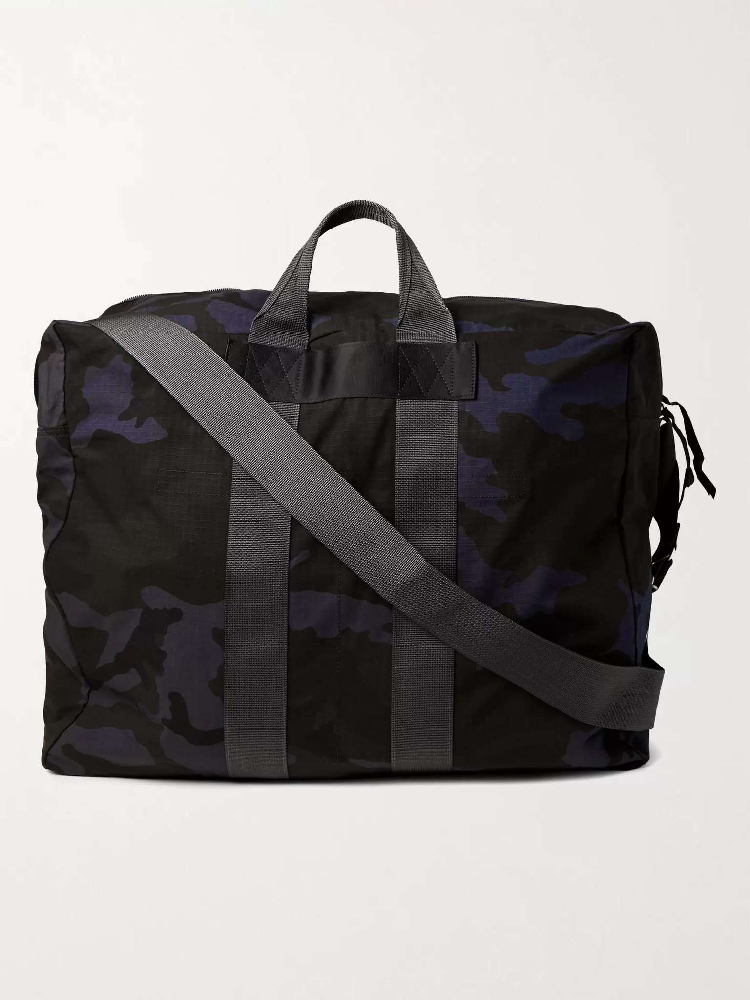 Camouflage-Print Nylon and Cotton-Ripstop Tote Bag - 1