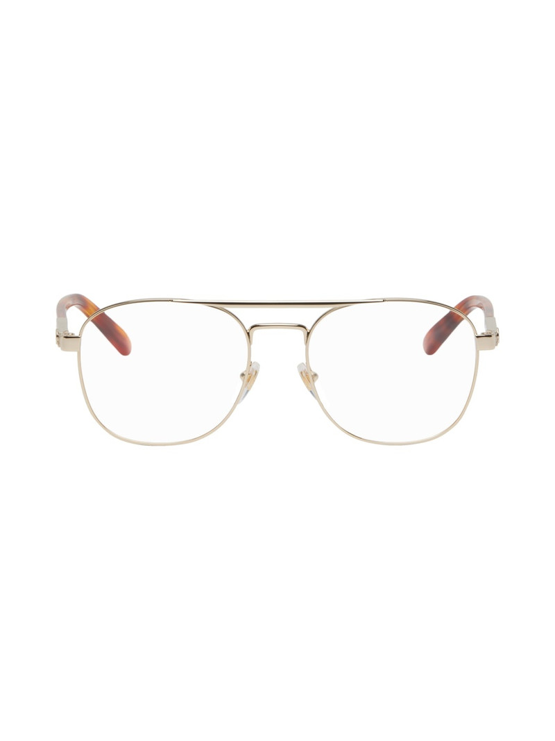 Gold Aviator Glasses 1