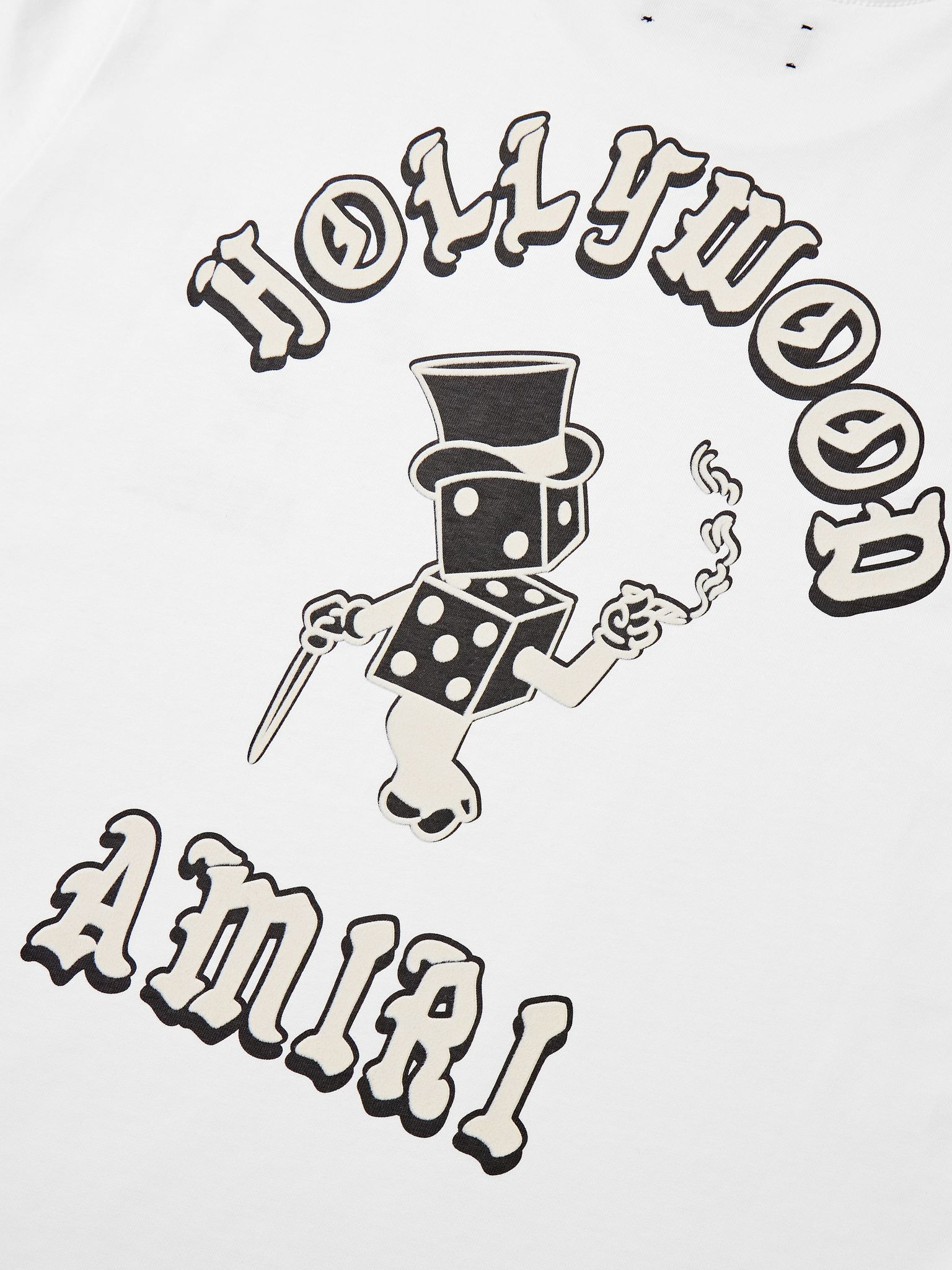 Magic Man Logo-Print Cotton-Jersey T-Shirt White - 5