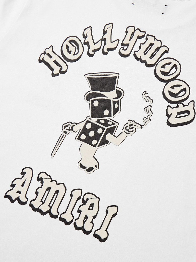 Magic Man Logo-Print Cotton-Jersey T-Shirt White 5