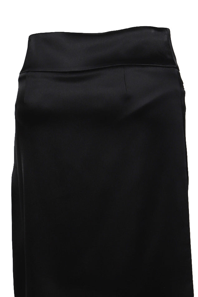 INIFINITY SATIN SKIRT / BLK - 8