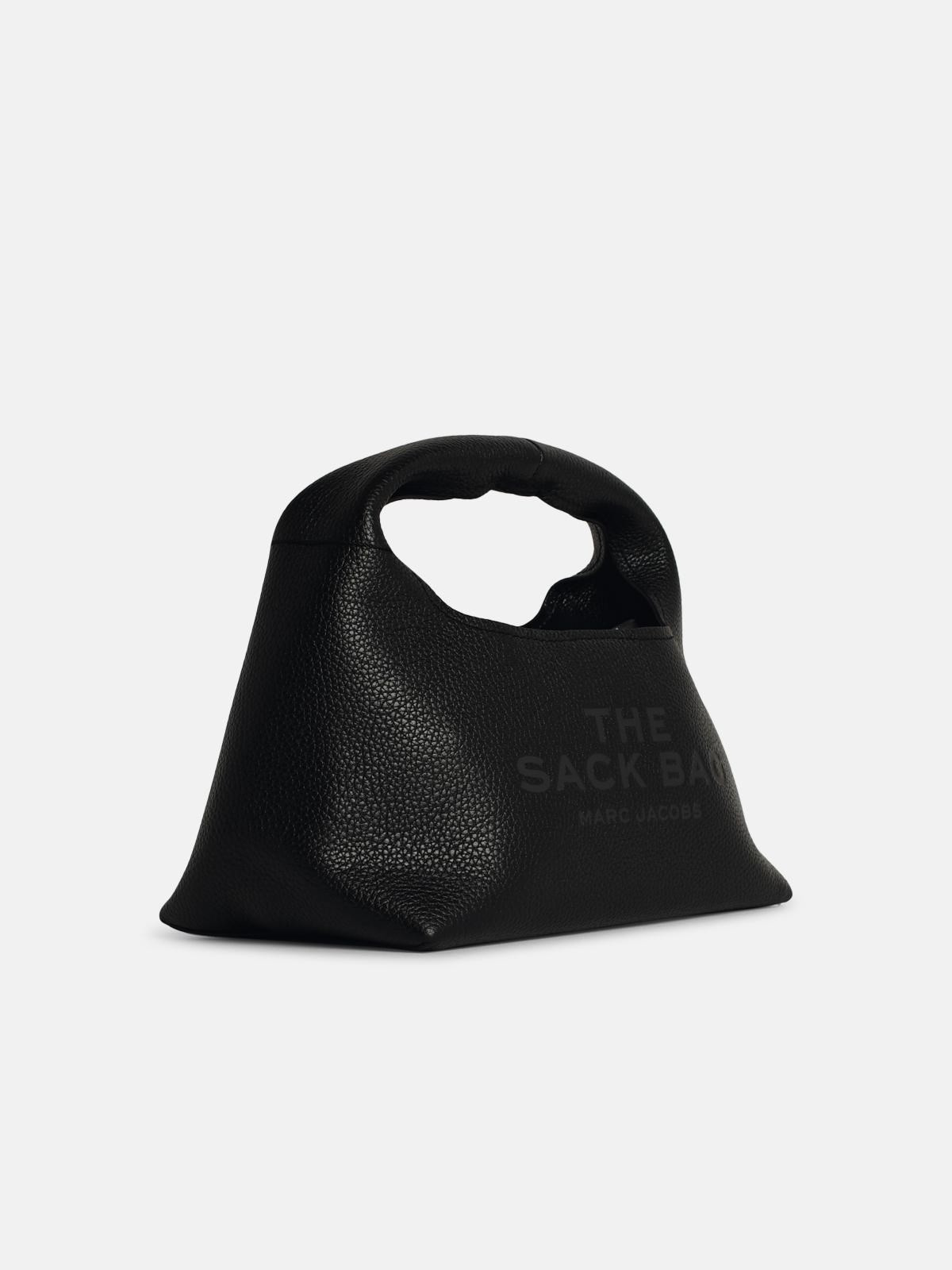 'THE MINI SACK' BLACK LEATHER BAG - 2