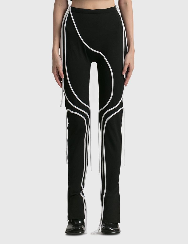 KNIT STRAPPY LEGGINGS 1