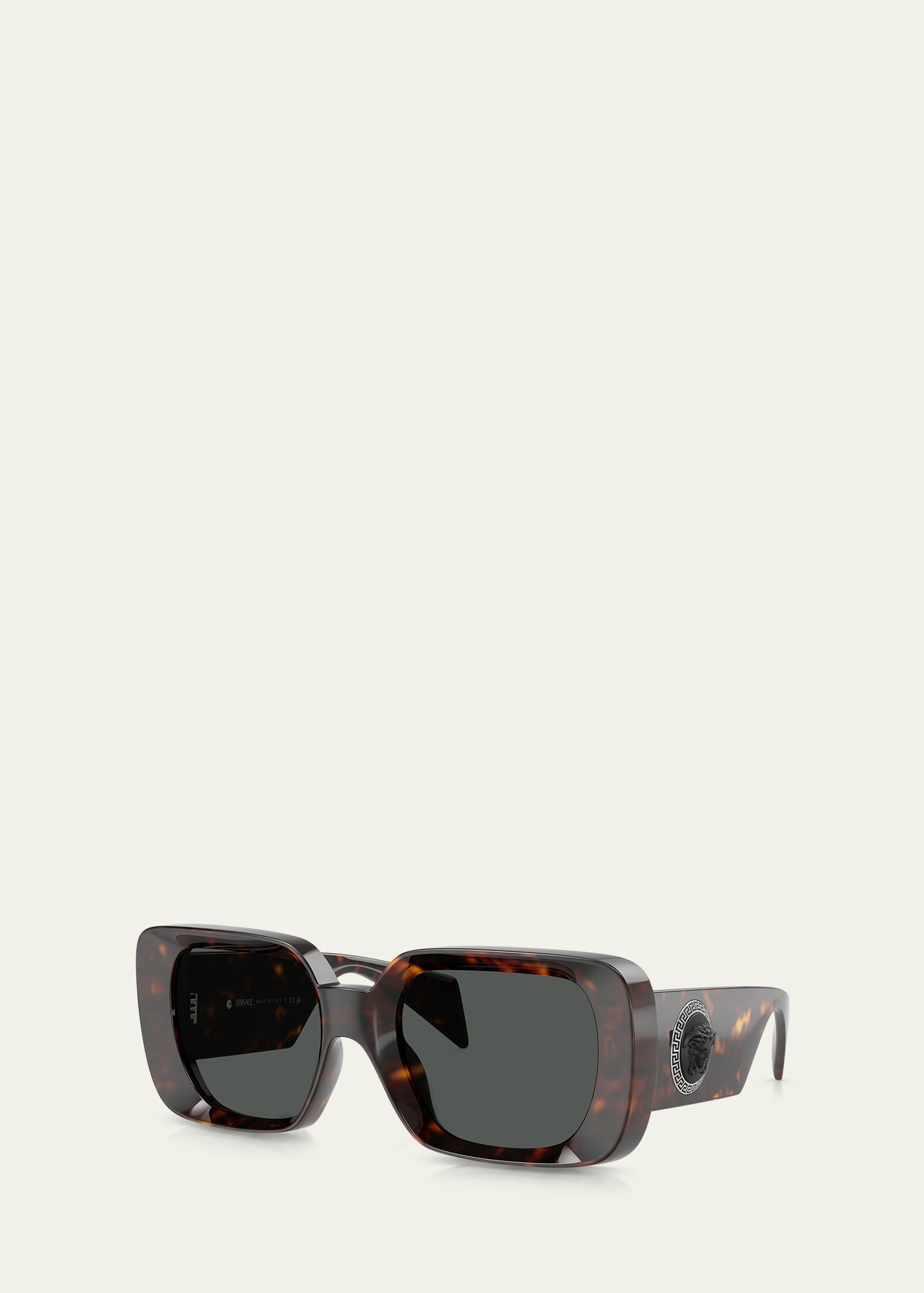 Medusa Square Plastic Sunglasses - 2