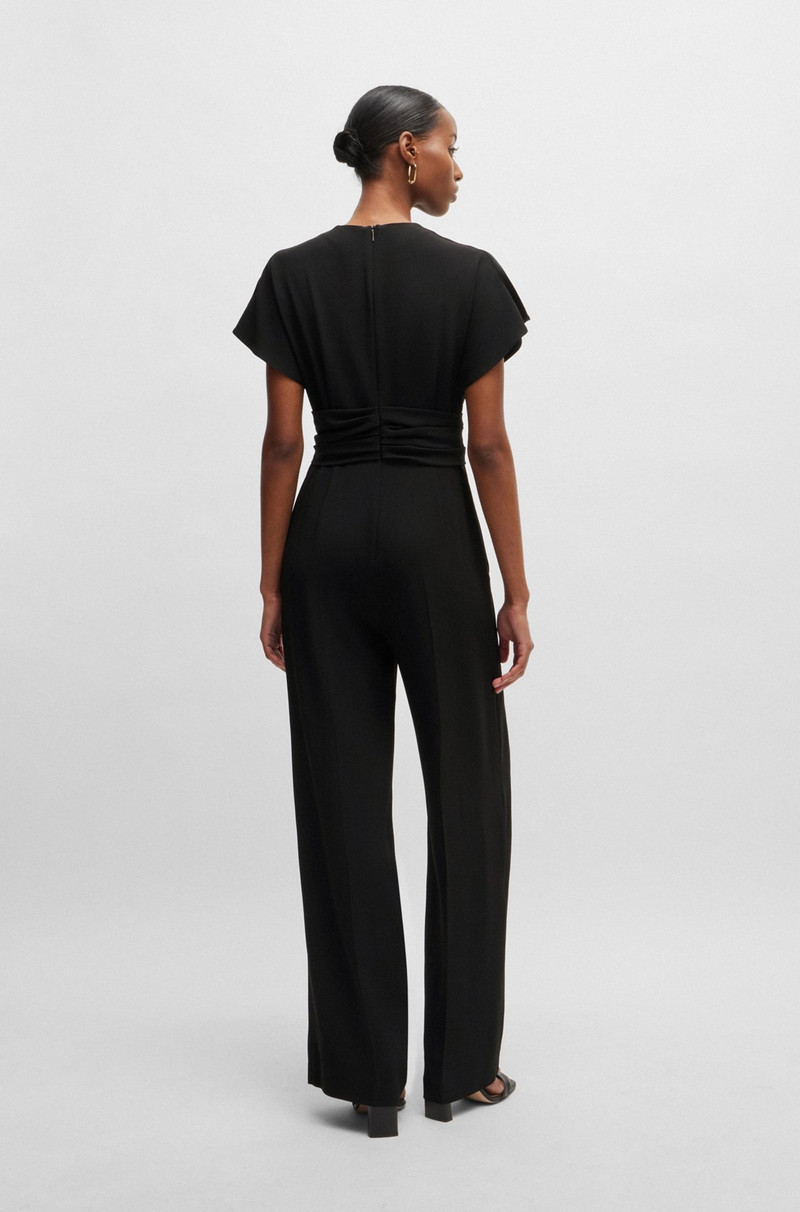 SLIM-FIT JUMPSUIT WITH WRAP FRONT 4