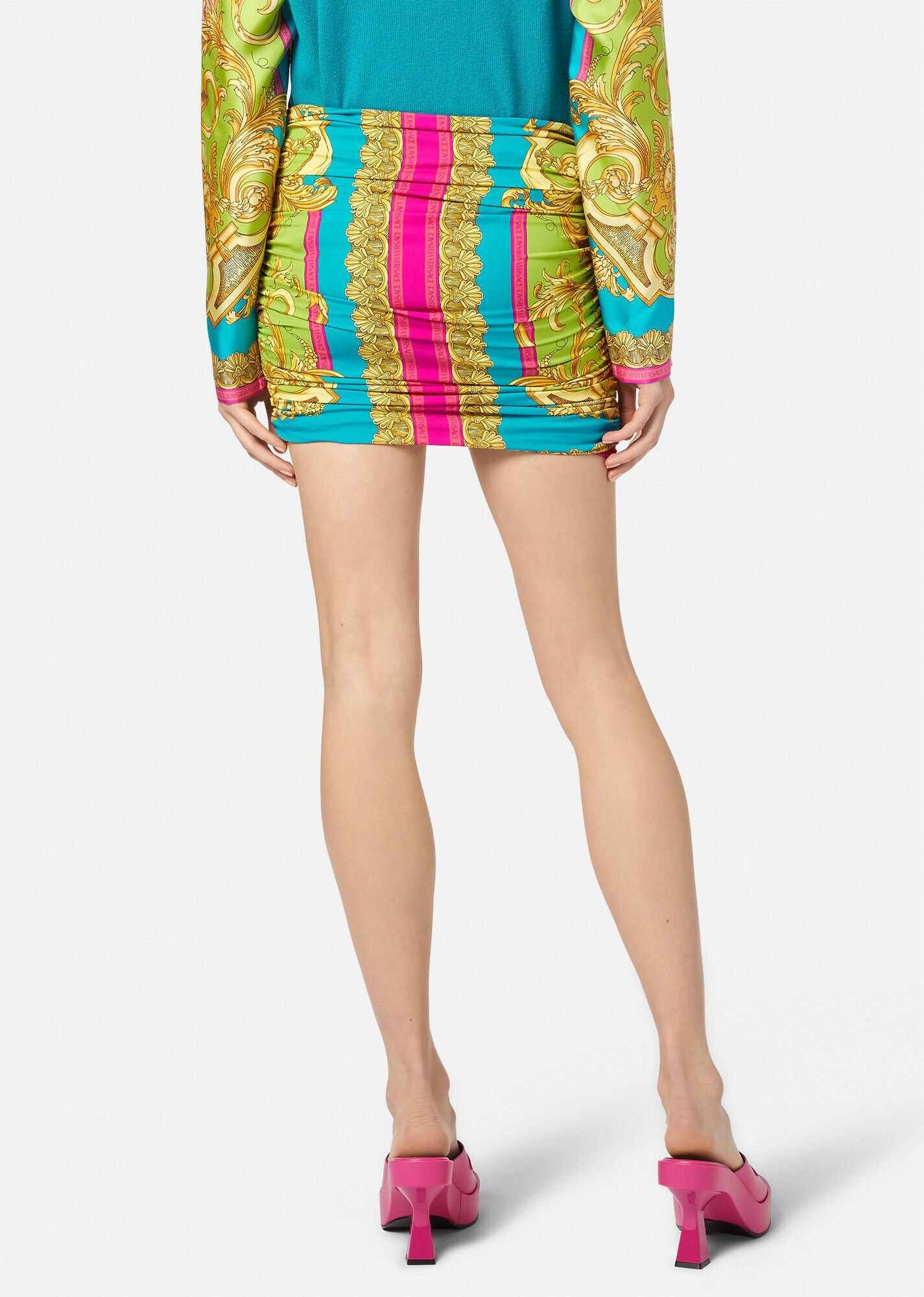 Barocco Goddess Mini Skirt - 4