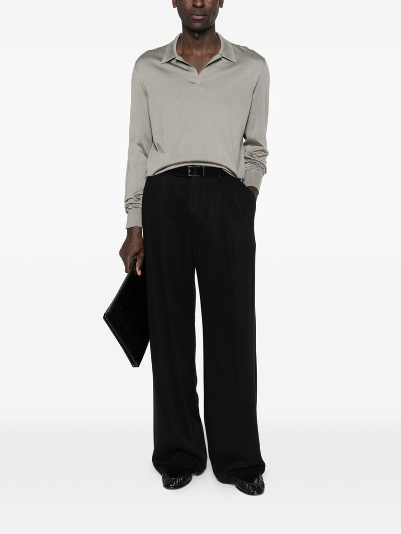 Dolce & Gabbana collared long-sleeve T-shirt outlook