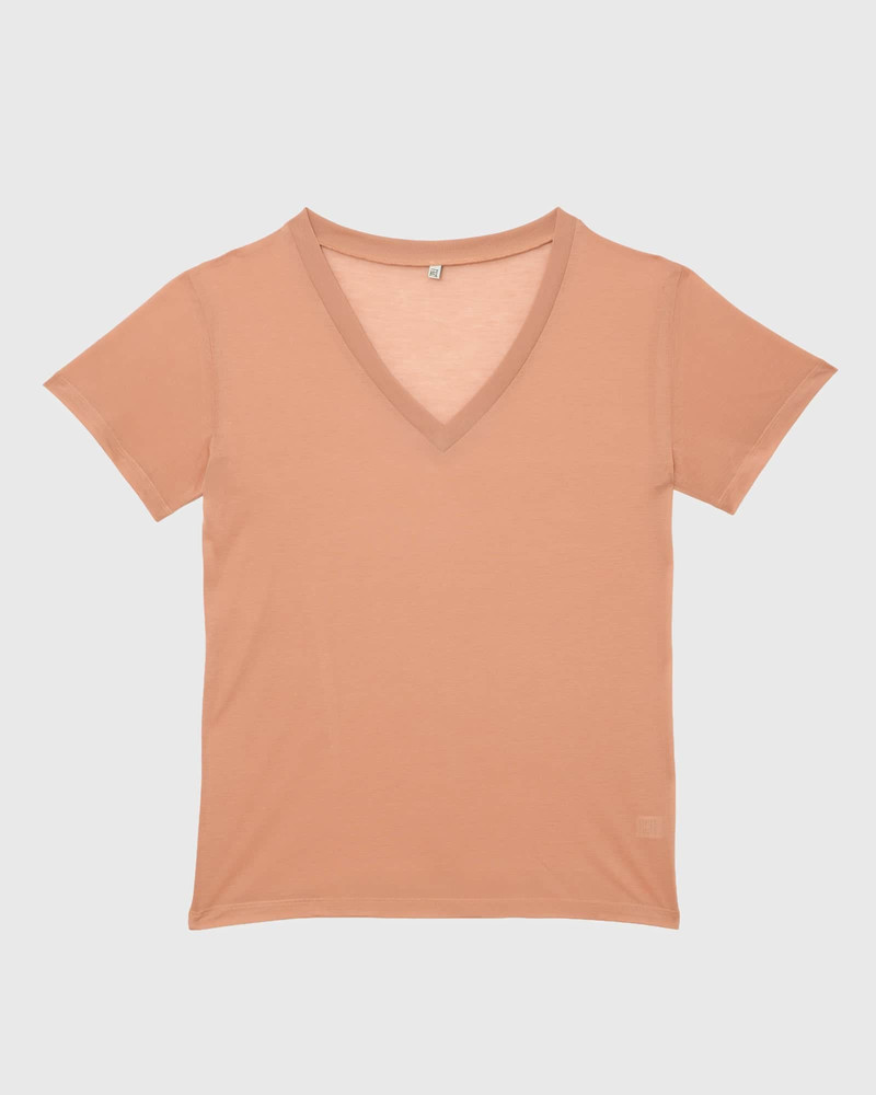 V Neck Tee Shirt - Bamboo Lyocell 7