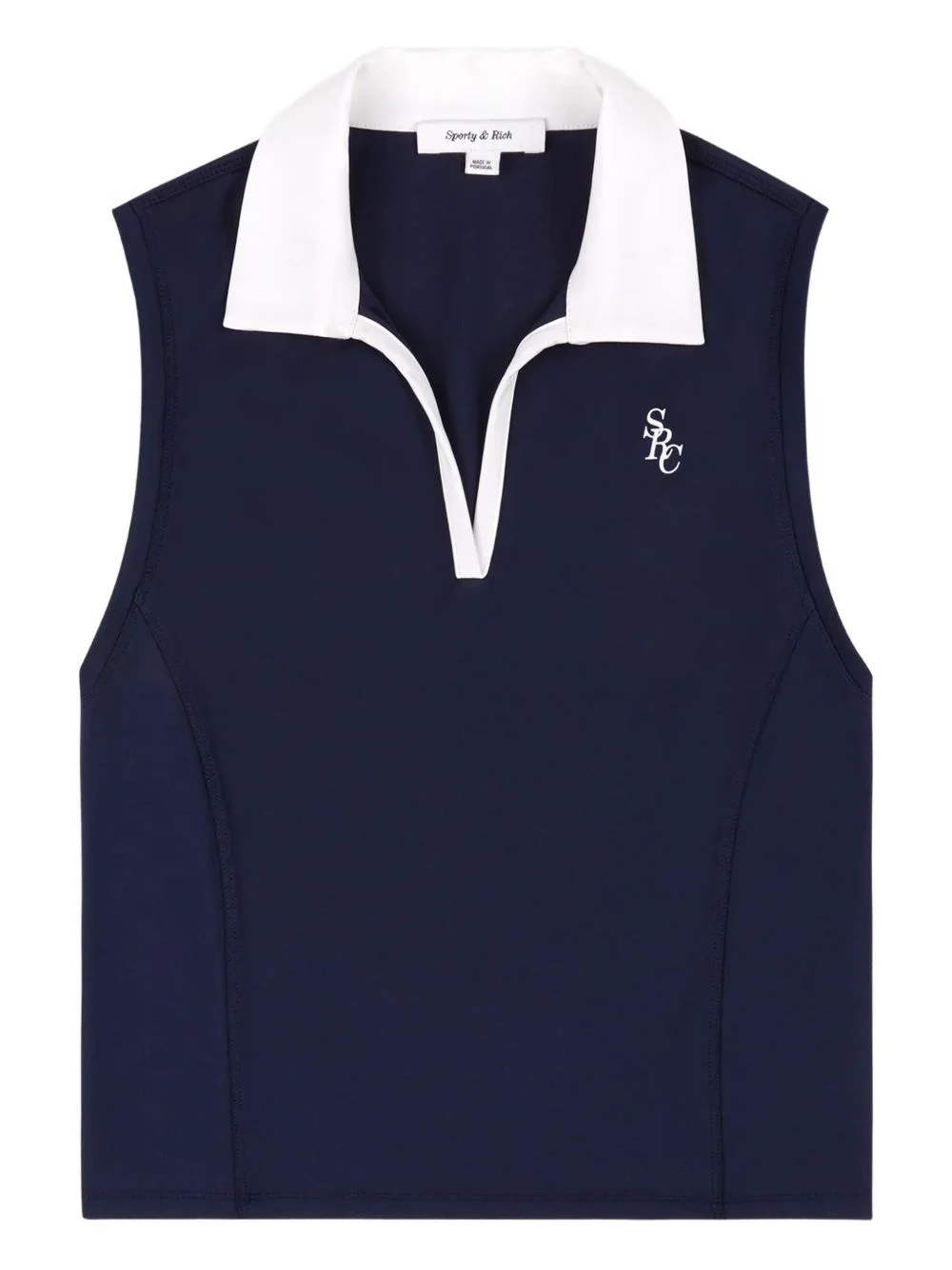 SRC Sports collared sleeveless top - 1
