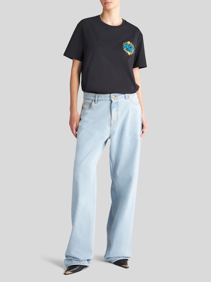 BAGGY JEANS WITH EMBROIDERY - 4