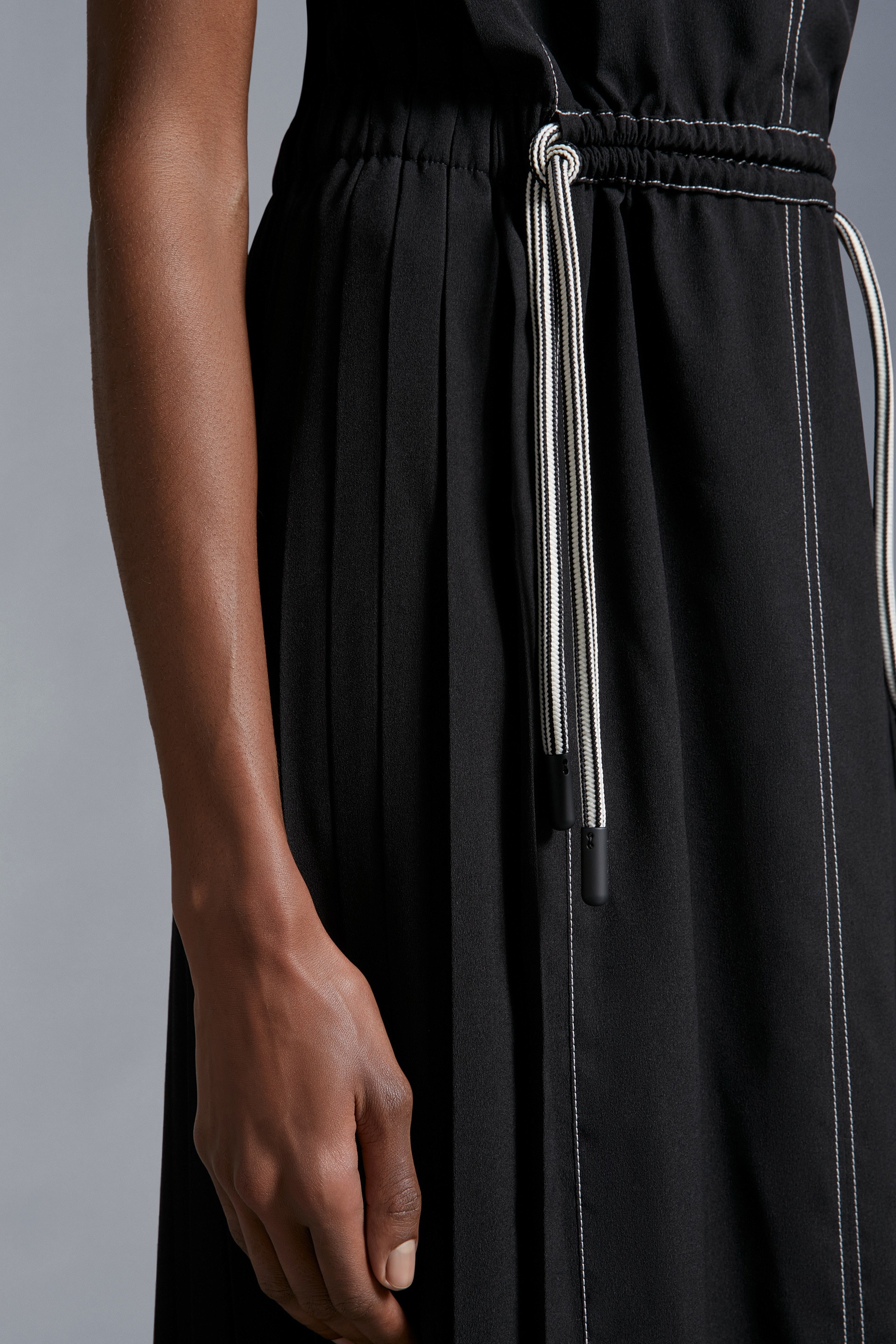 Crêpe de Chine Maxi Dress - 6