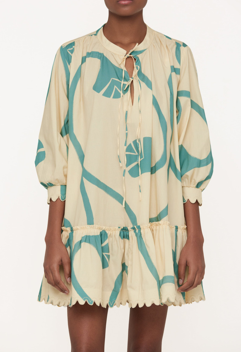 Colonial Geometrico Mini Dress 5