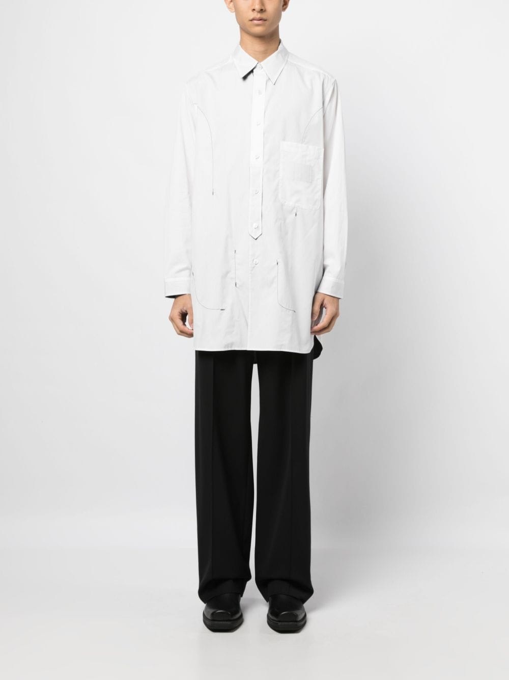 reversible cotton shirt - 2