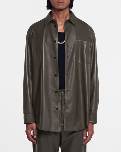 Nanushka Okobor™ Alt-Leather Shirt outlook