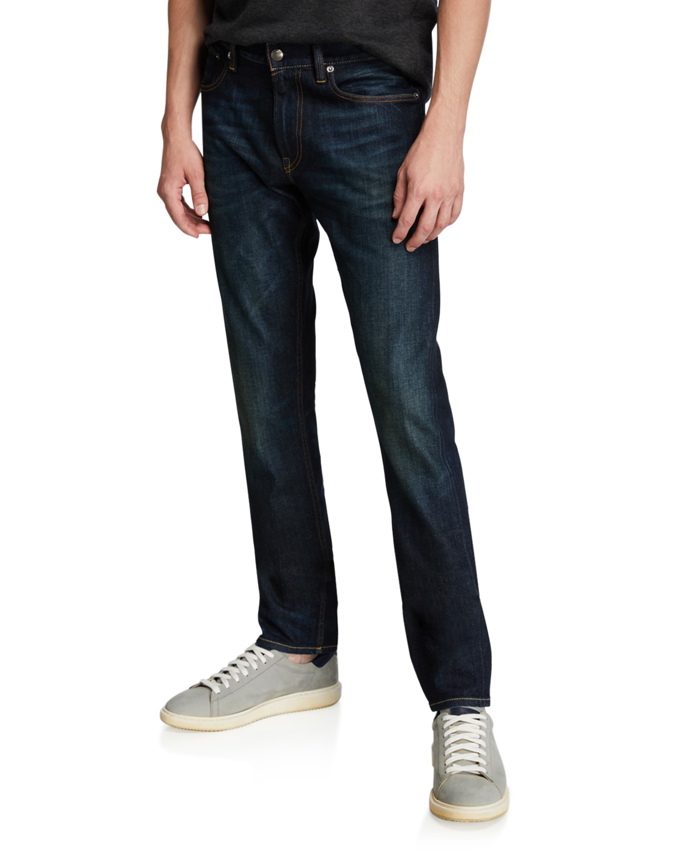 Men's Straight Denim Jeans - 2