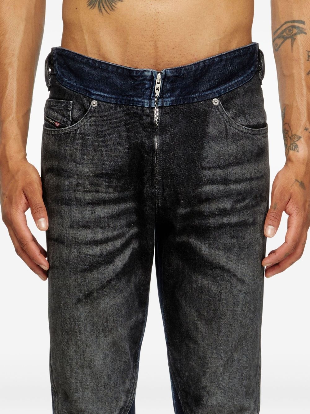 D-Bucy double-layer jeans - 5