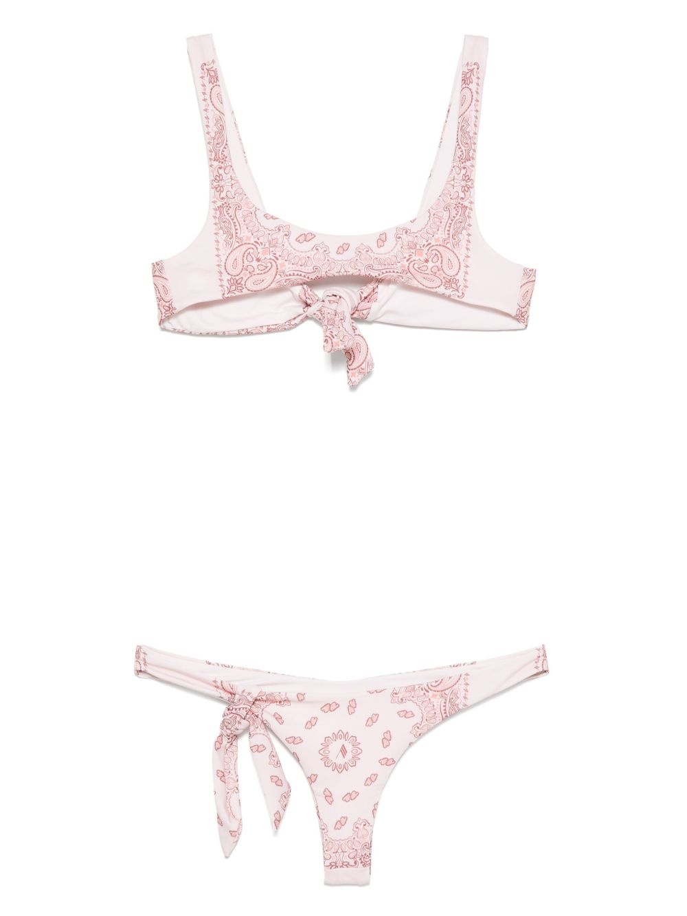 paisley-print bikini - 2