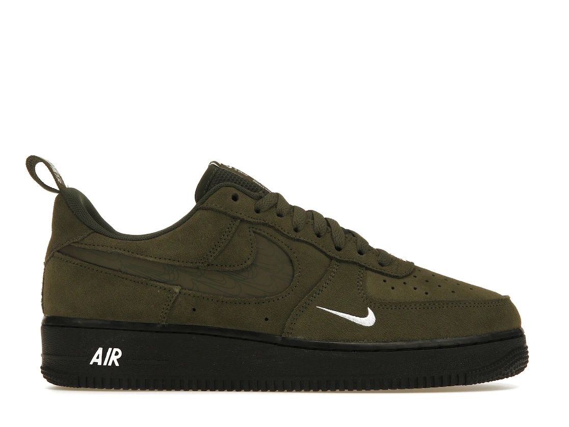 Nike Air Force 1 Low '07 LV8 SE Cargo Khaki White Black - 1