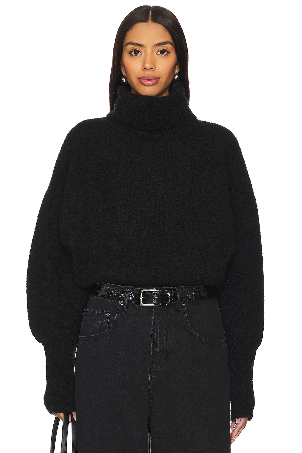 x Emily Gemma Elya Turtleneck Sweater - 1