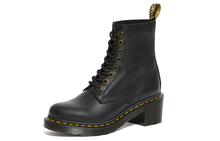 (WMNS) Dr. Martens Clemency 8 Martin boots Black 25436001 - 2