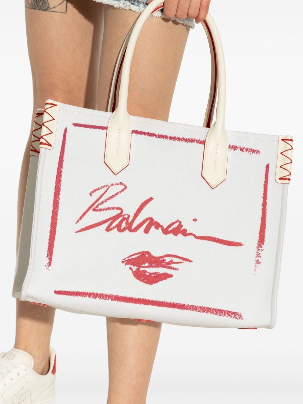 logo-print tote bag - 2