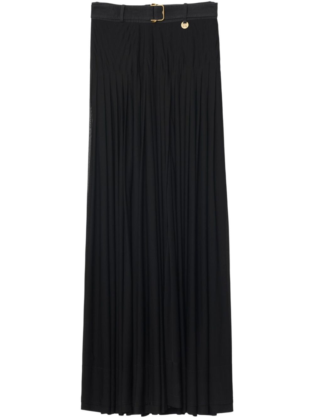 pleated maxi skirt - 1