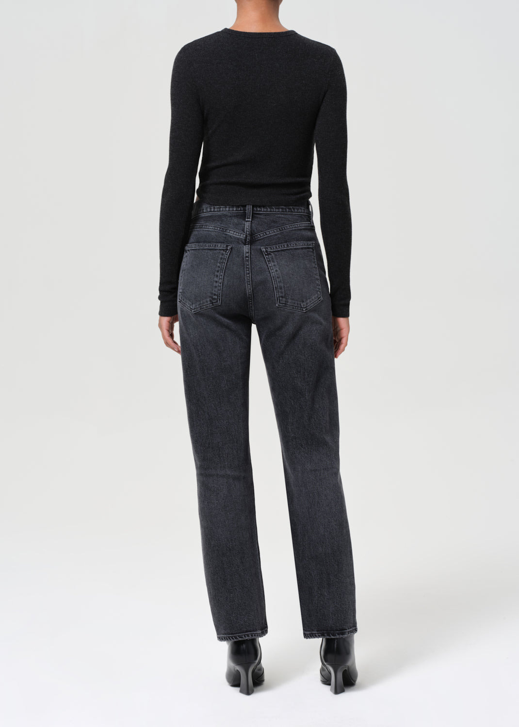 90'S PINCH WAIST HIGH RISE STRAIGHT IN HITCH - 4
