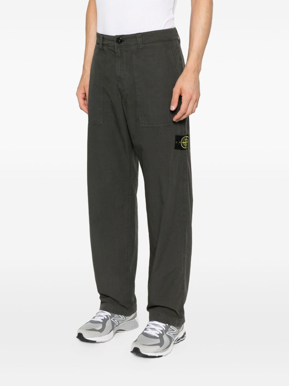 3100005 patch-pocket trousers - 3