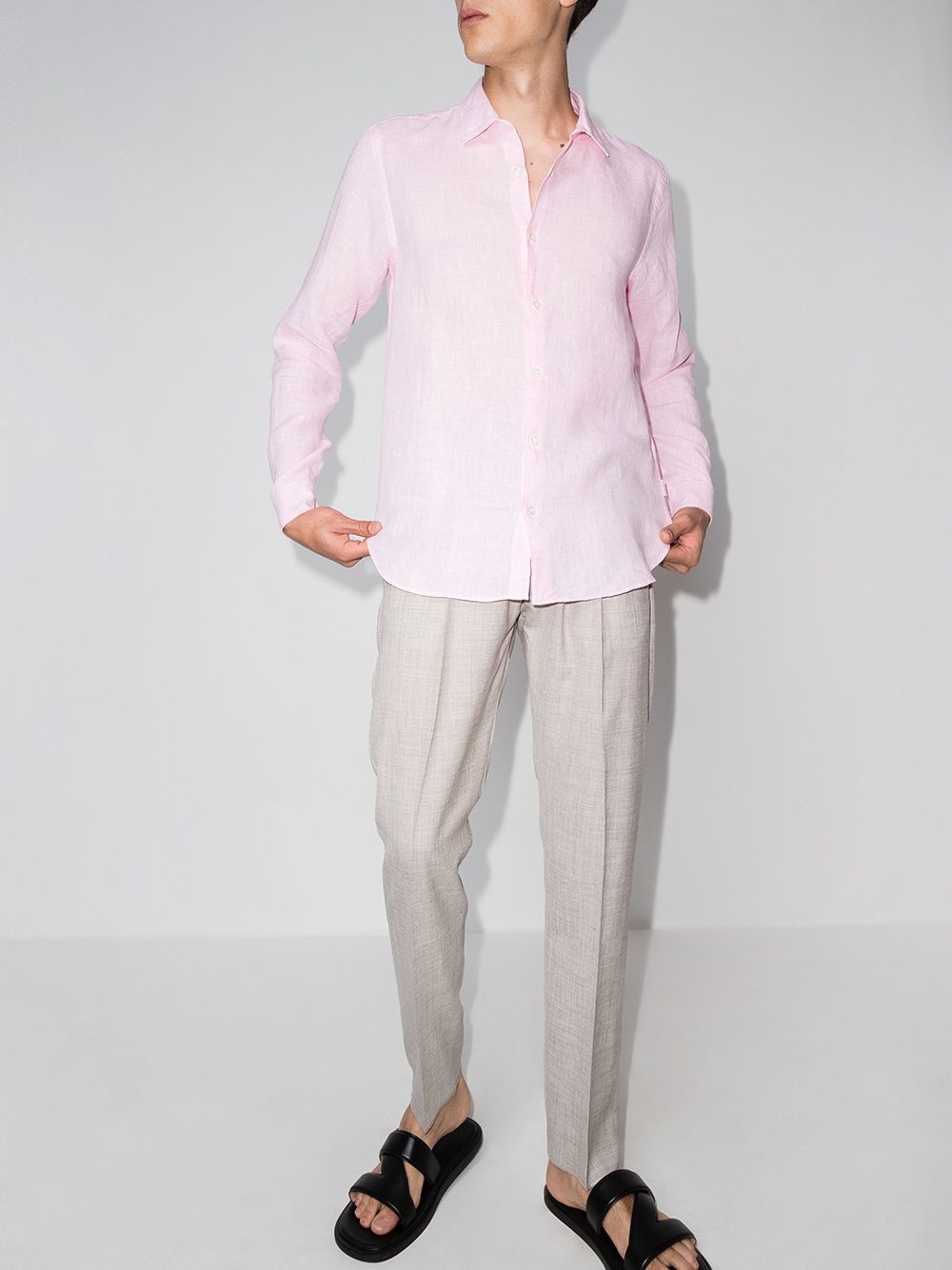 Giles linen shirt - 5