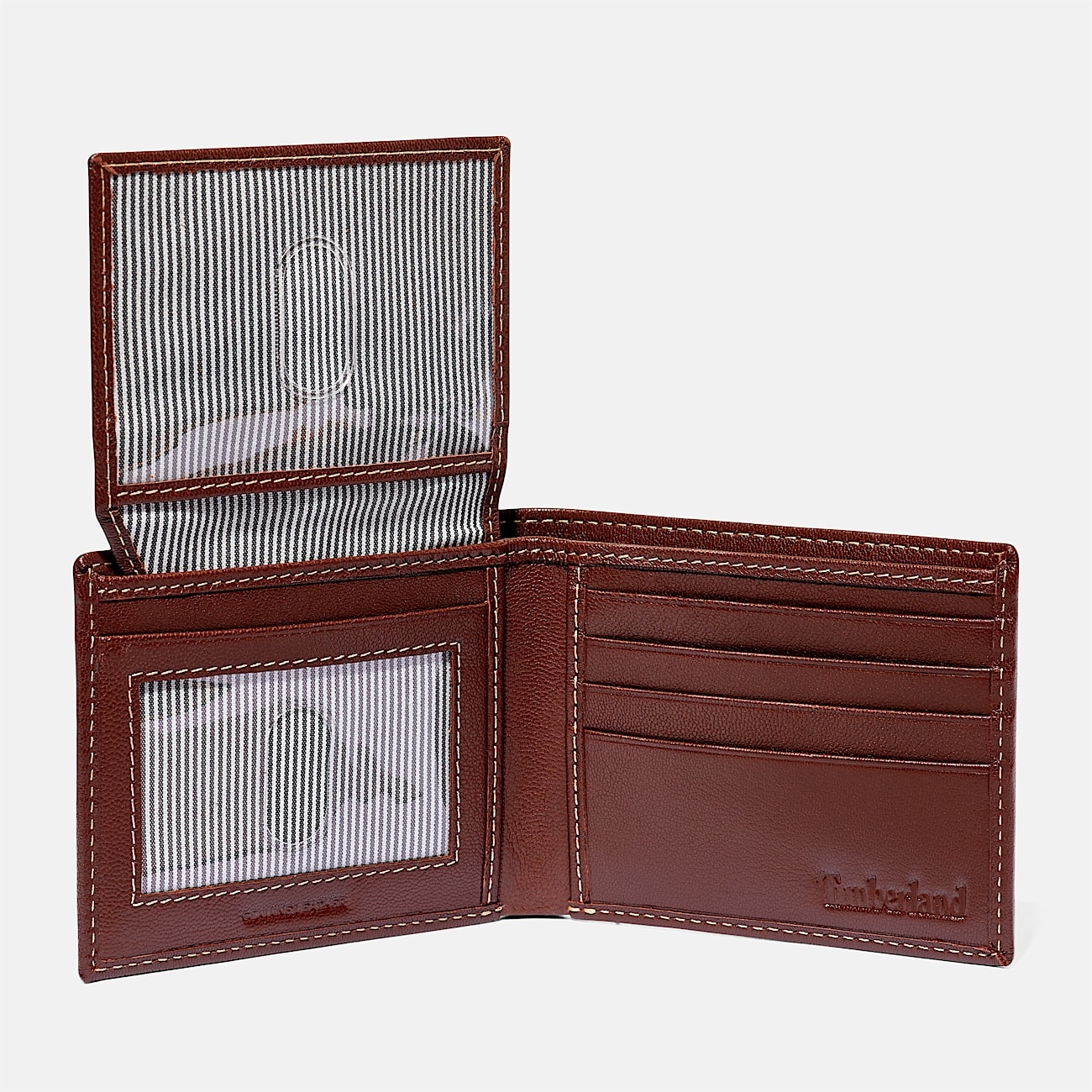 Men's Milled Leather Bifold Wallet - 3