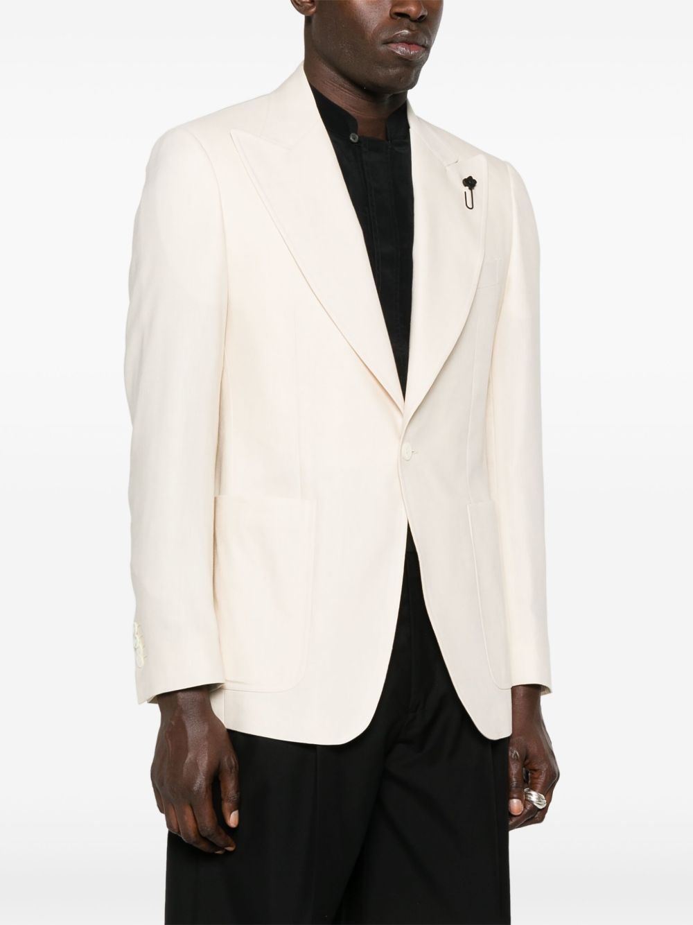 single-breasted blazer - 3