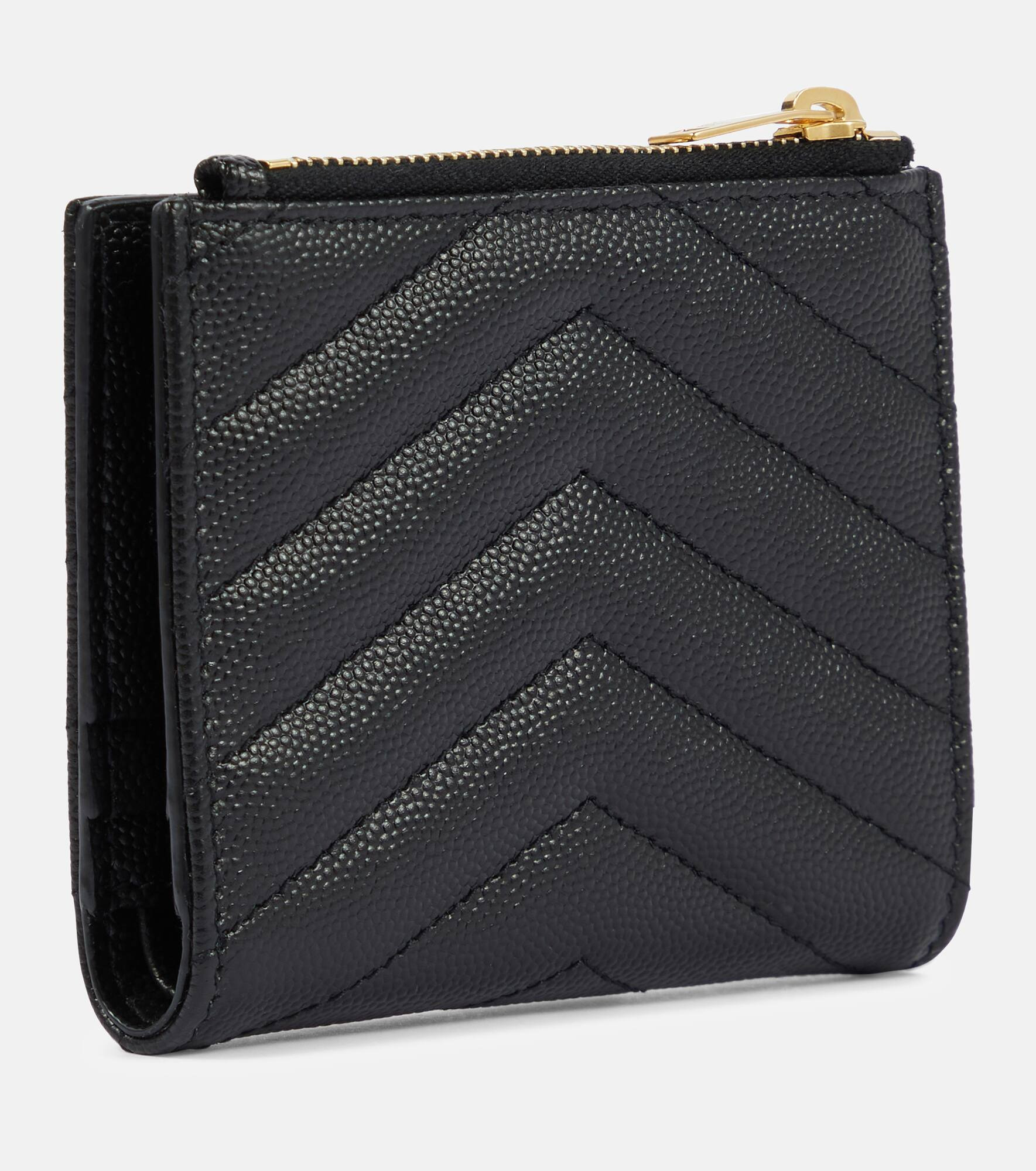 Monogram zipped leather wallet - 3