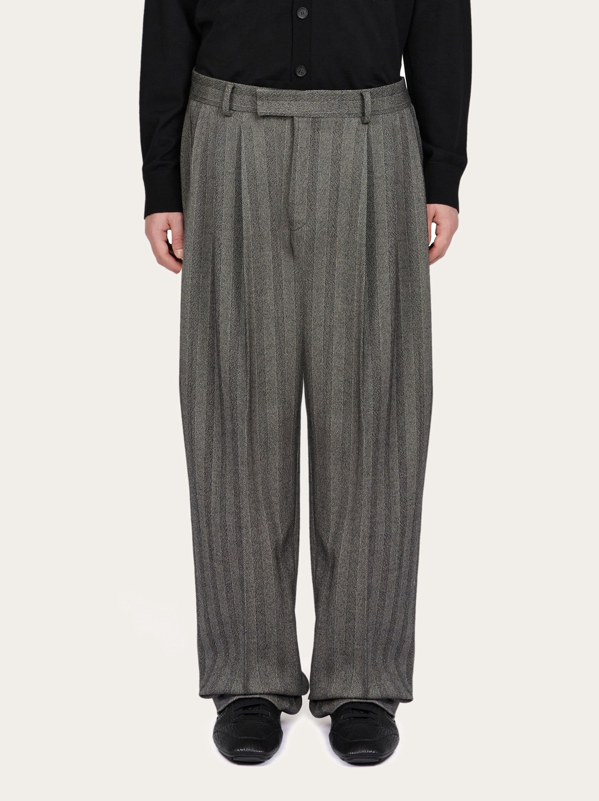Chevron tailored trouser - 2