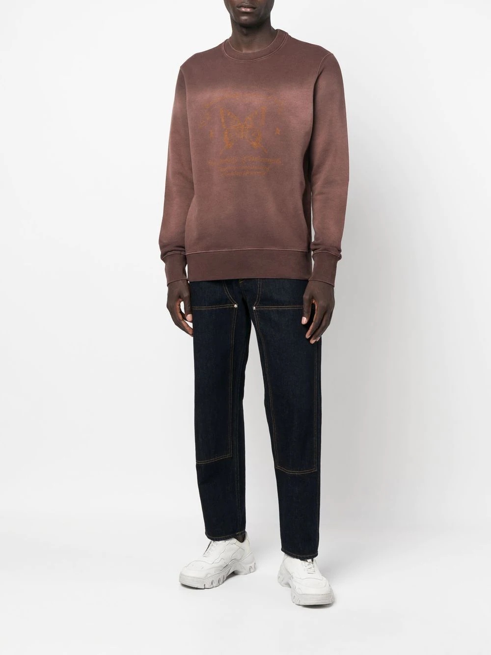 crew-neck pullover jumper - 2