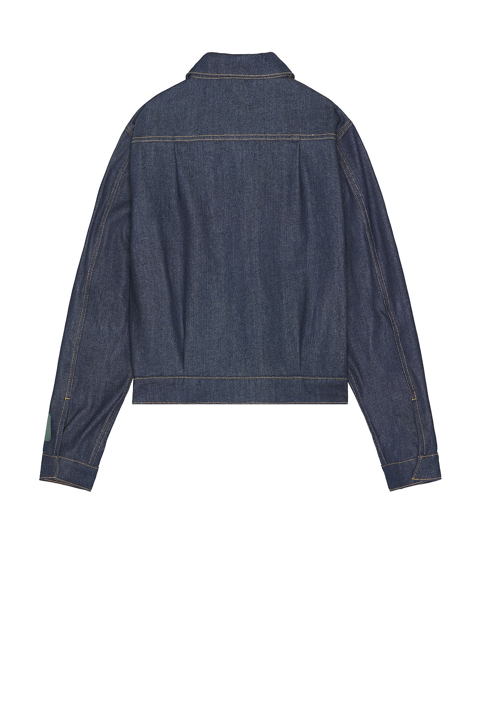 Concealed Button Trucker Jacket - 2