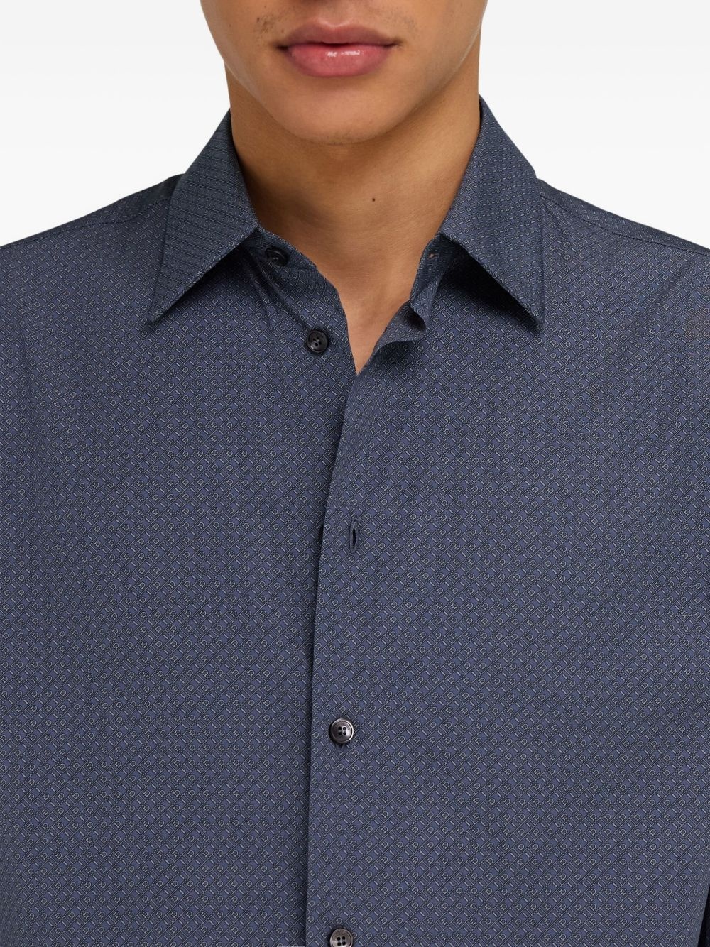 micro-patterned shirt - 4