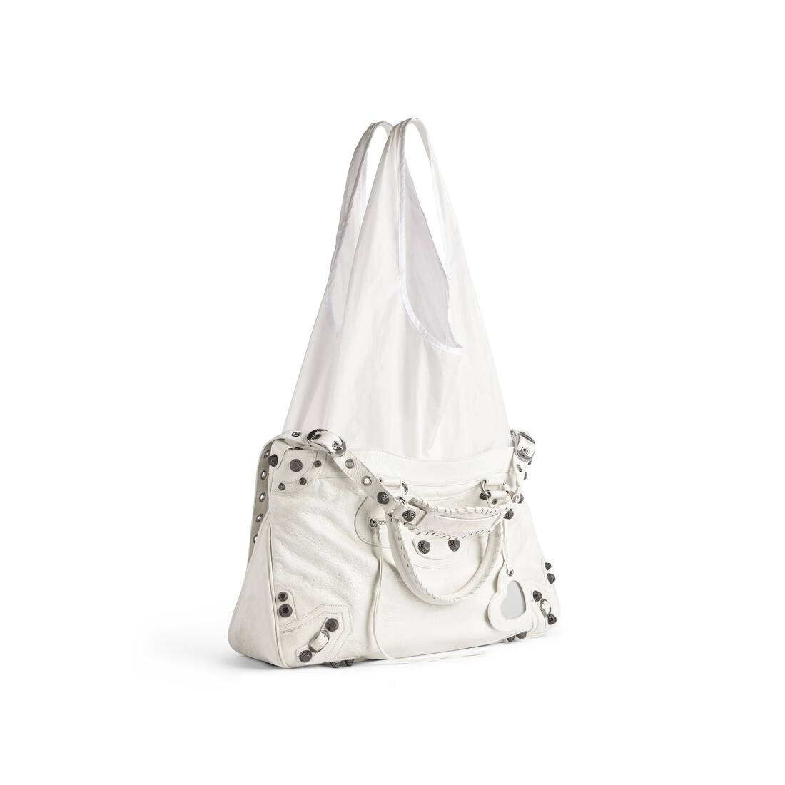 Women's Le Cagole Tote Xl Plus  in White - 2