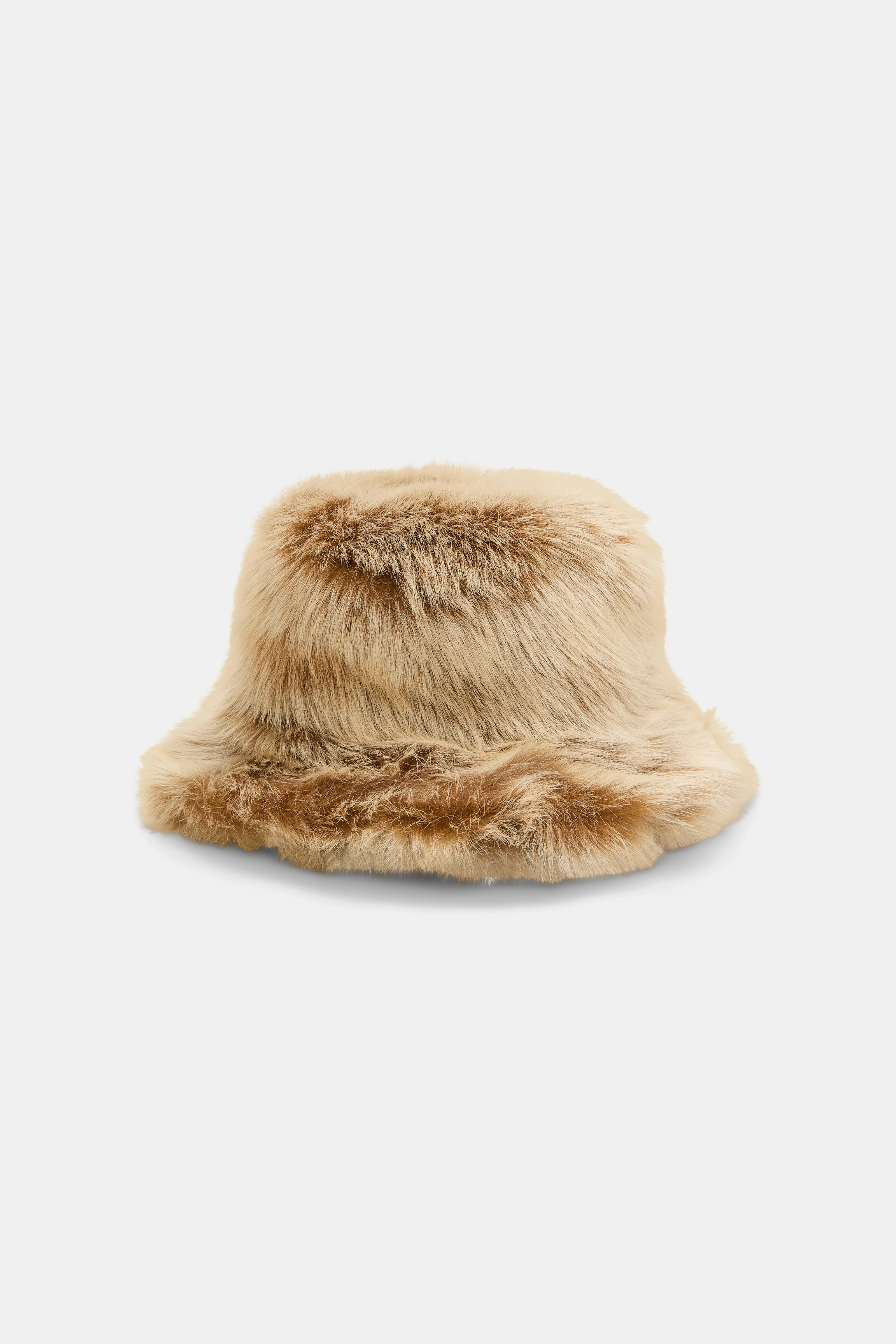 FURRY STATEMENT bucket hat - 1