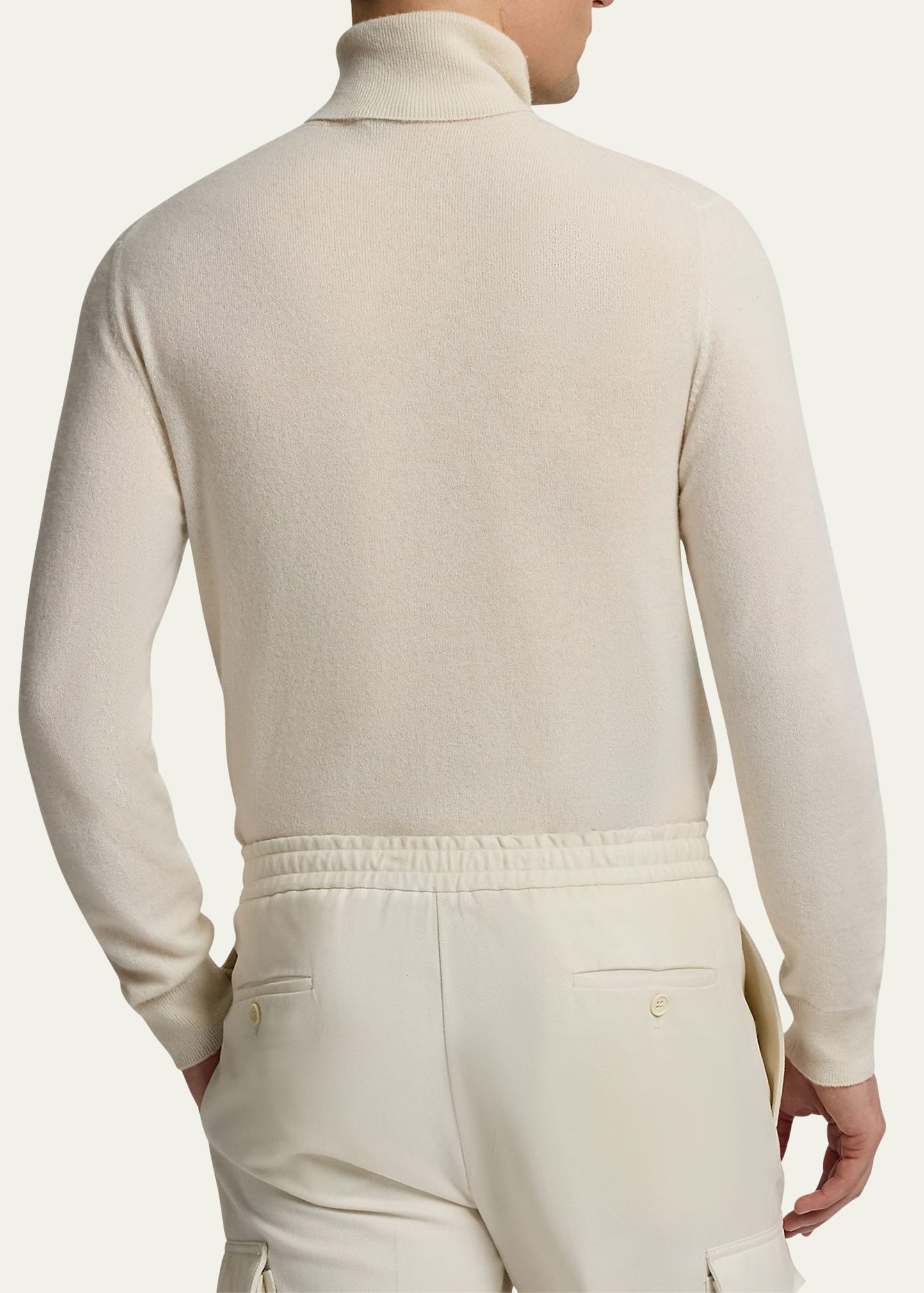 Men's Cashmere Slim-Fit Turtleneck Sweater - 3