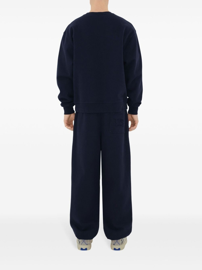 logo-appliquÃ© cotton track pants 4