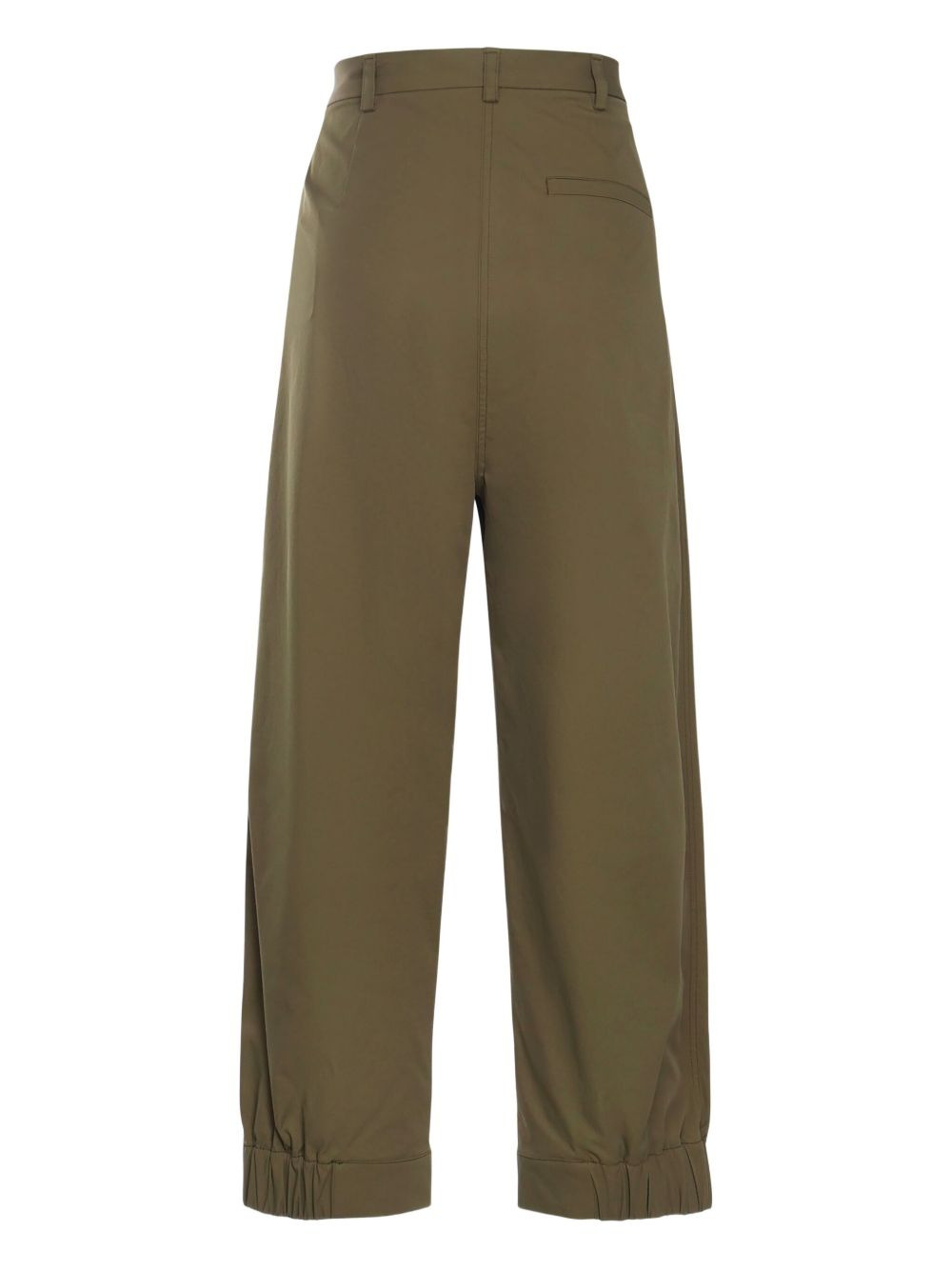 elasticated-cuff trousers - 2