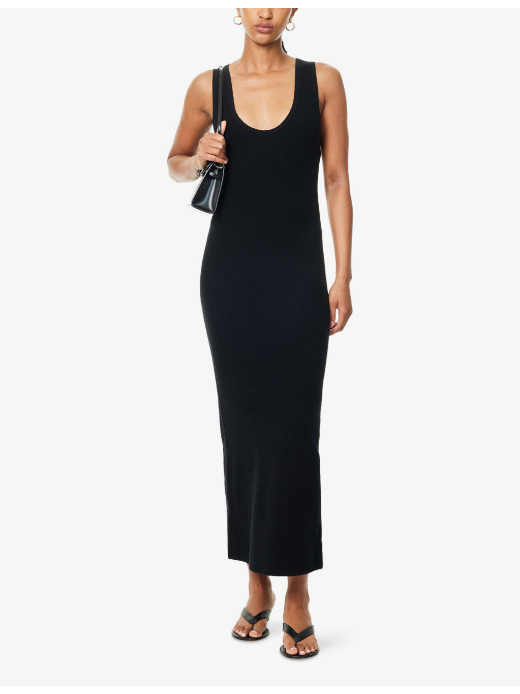 Chiara Scoop-Neck Stretch-Cotton Blend Midi Dress - 2