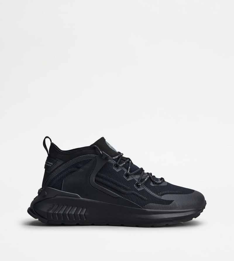 NO_CODE J IN TECHNICAL FABRIC AND LEATHER - BLACK - 1