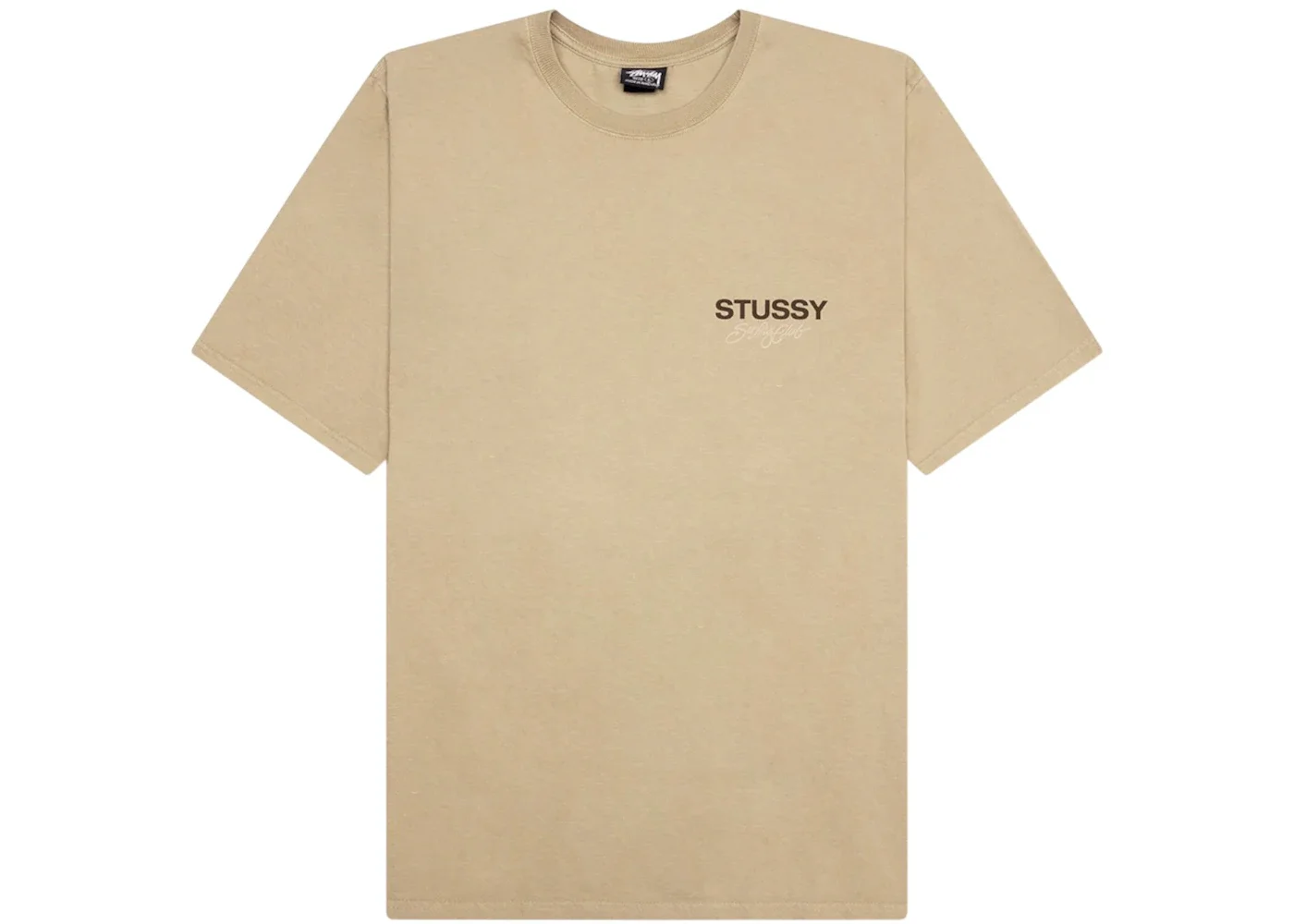 Stussy Surf Club Pigment Dyed Tee Elm - 1