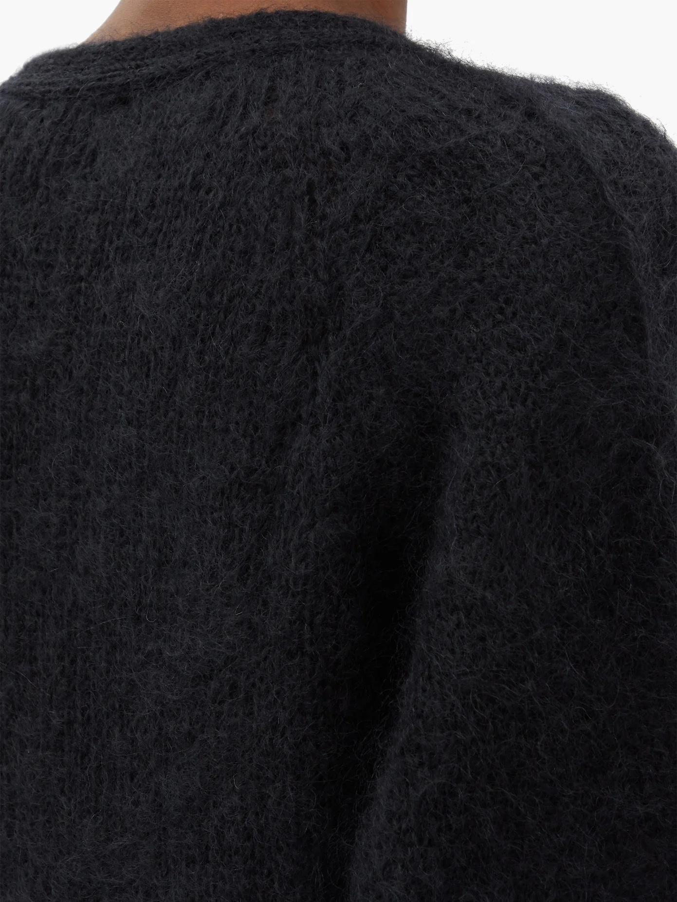 Marcilly mohair-blend cardigan - 4