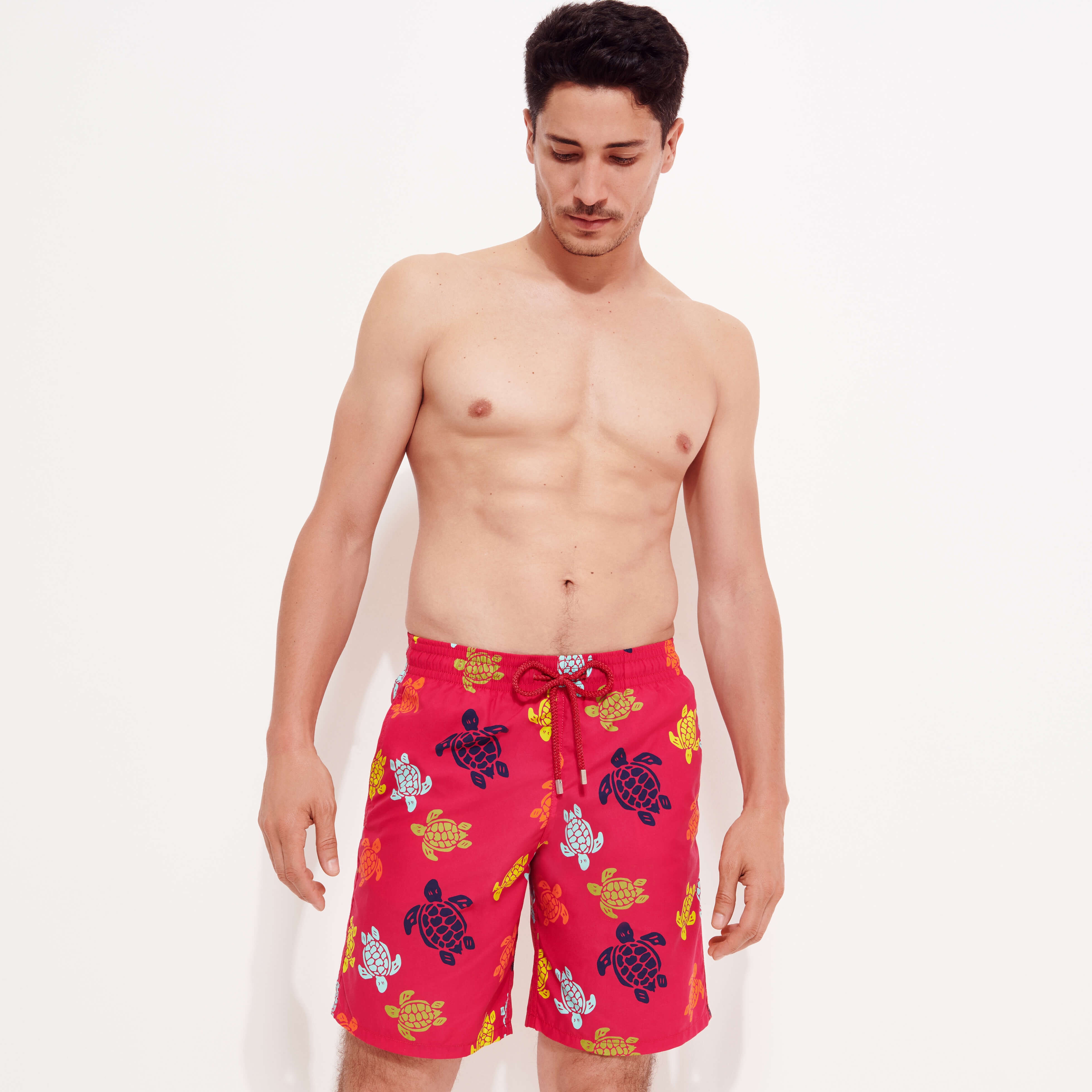 Men Long Swim Trunks Ronde Des Tortues - 3