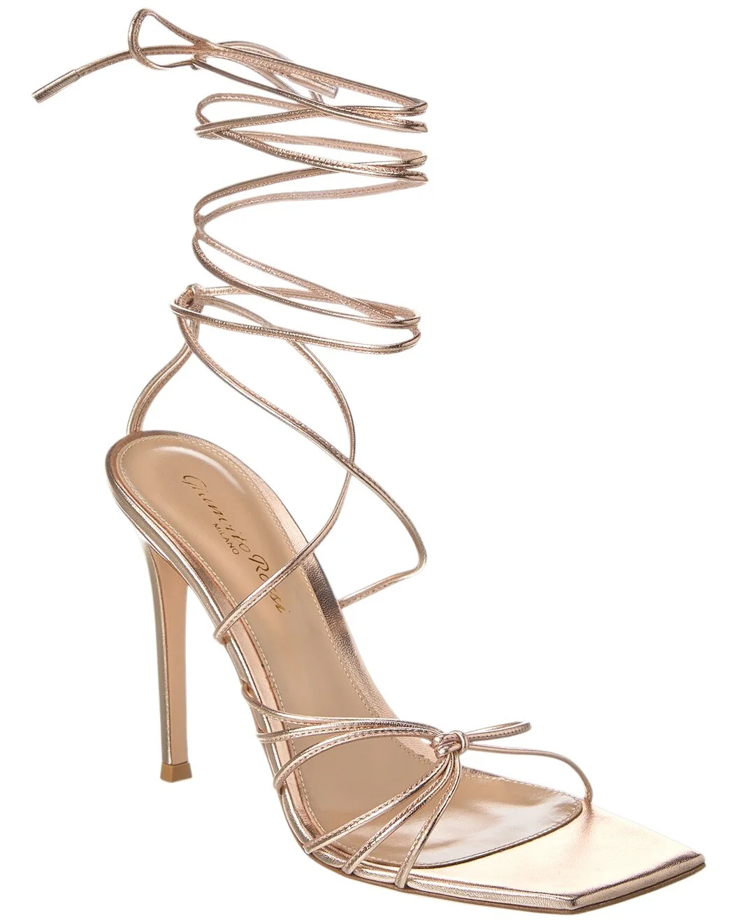 Gianvito Rossi Sylvie 105 Leather Sandal - 1