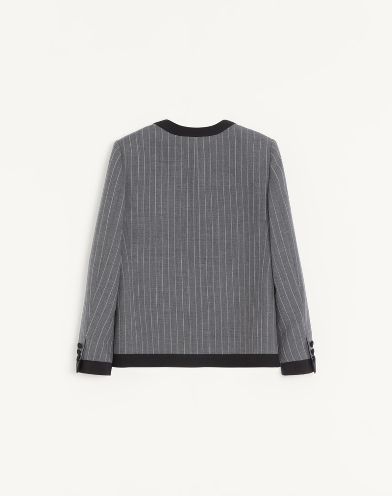 Valentino VALENTINO PINSTRIPE WOOL JACKET outlook