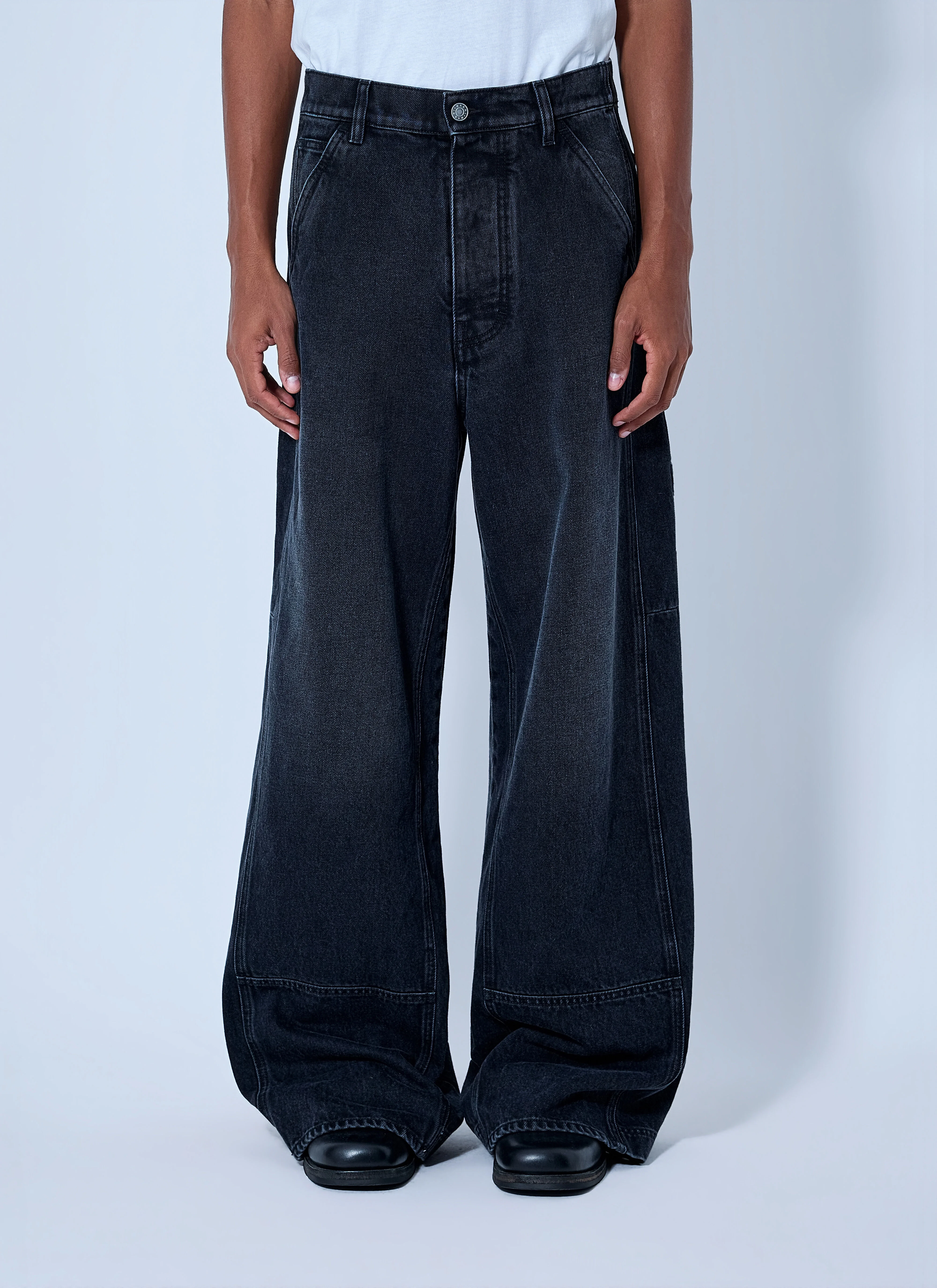 Denim Workwear Trousers - 1