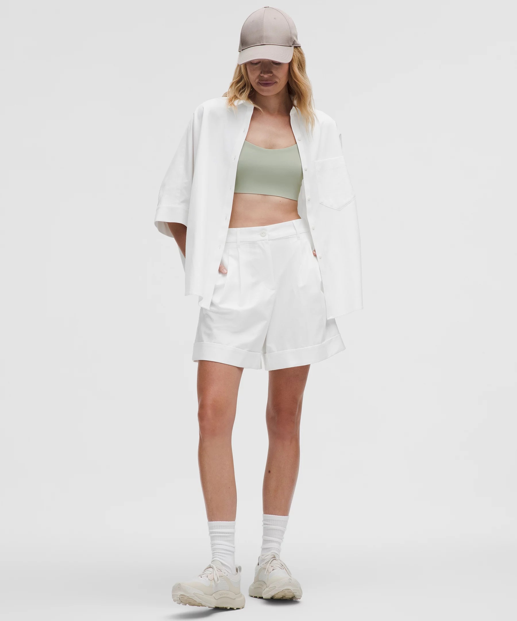 LuluLinen High-Rise Short 6" - 2